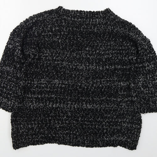 Originals Womens Grey Round Neck  Acrylic Pullover Jumper Size L   - Heart