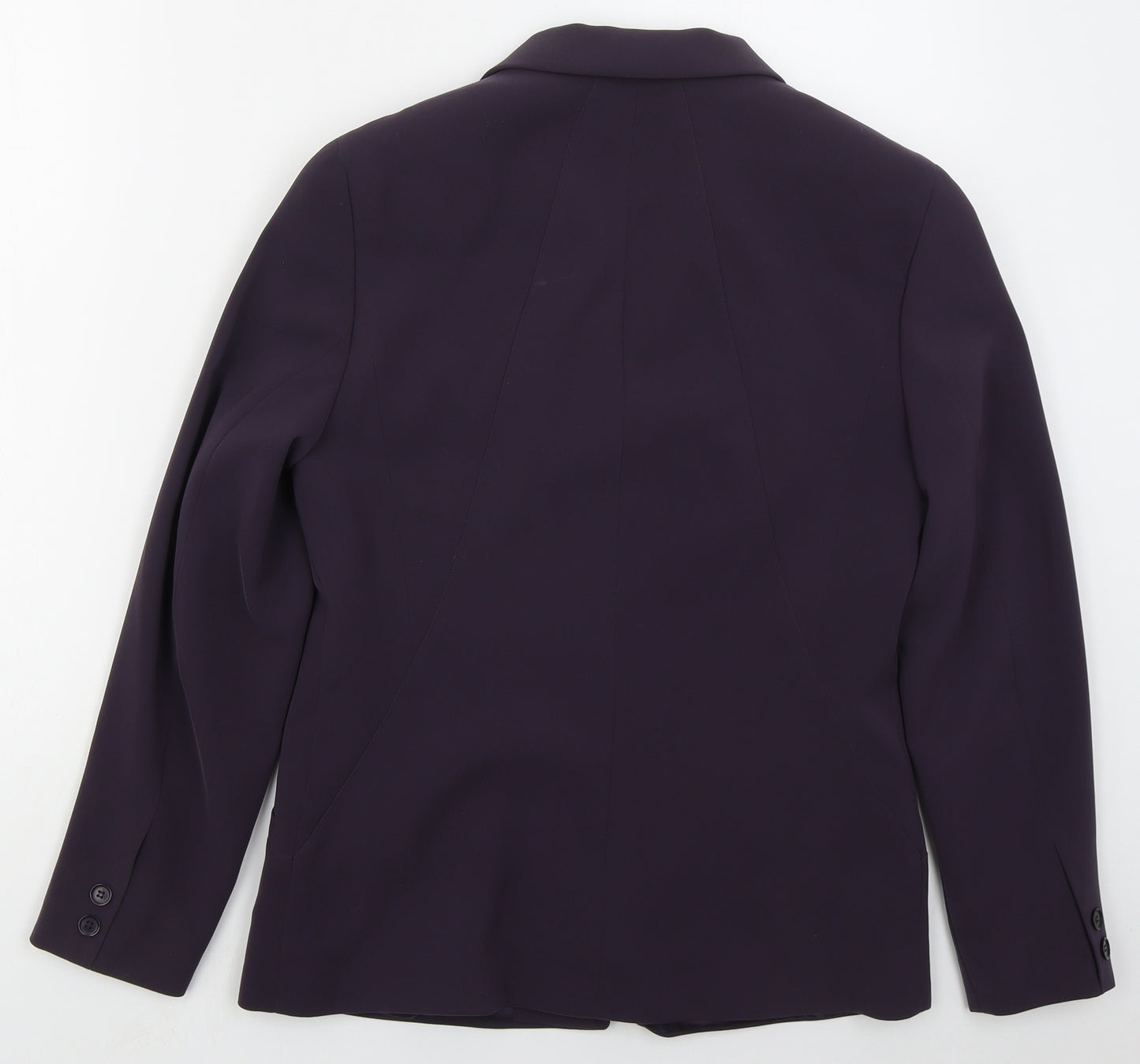 Gerry Weber Womens Purple  Polyester Jacket Suit Jacket Size 10