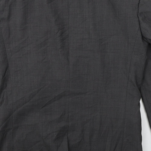 NEXT Mens Grey  Wool Jacket Suit Jacket Size 38