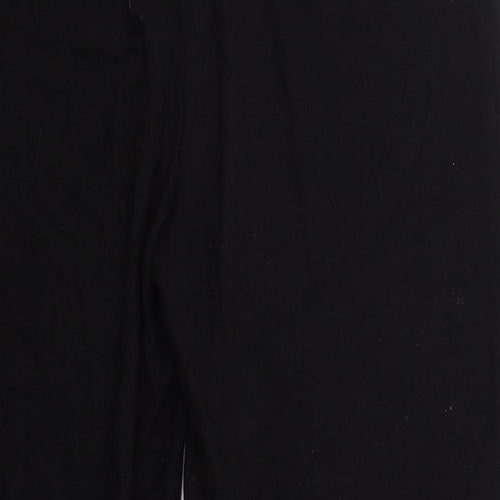 Lipsy Womens Black  Viscose Sweatpants Trousers Size 16 L30 in Regular