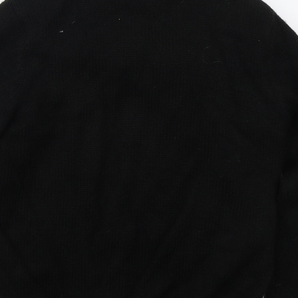 Easy Mens Black   Jacket Coatigan Size M  Zip