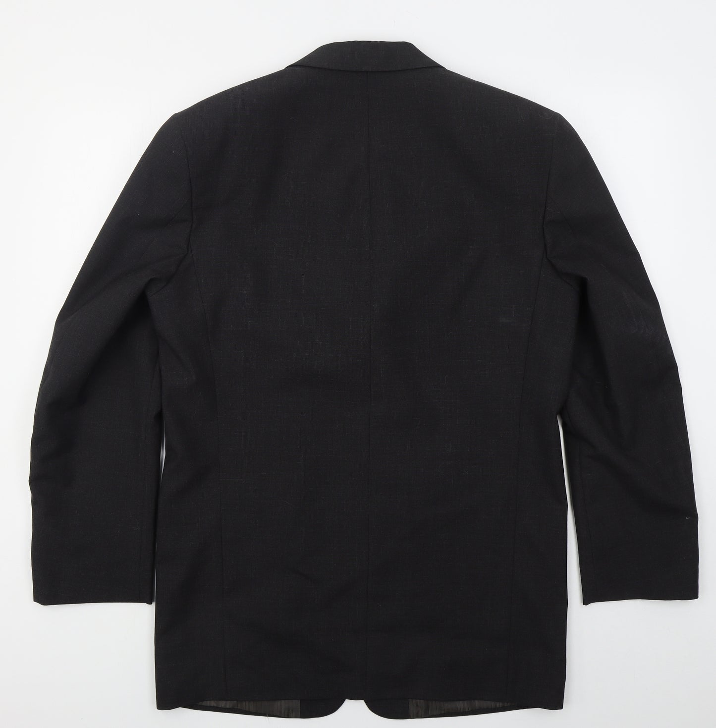 RI Clothing Company Mens Grey  Polyester Jacket Suit Jacket Size 40