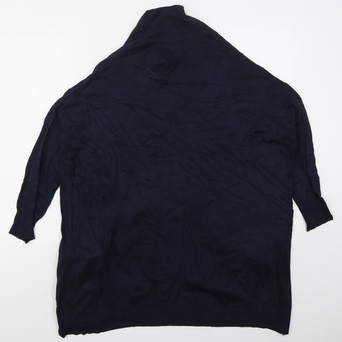 Atmosphere Womens Blue V-Neck  Viscose Cardigan Jumper Size 12