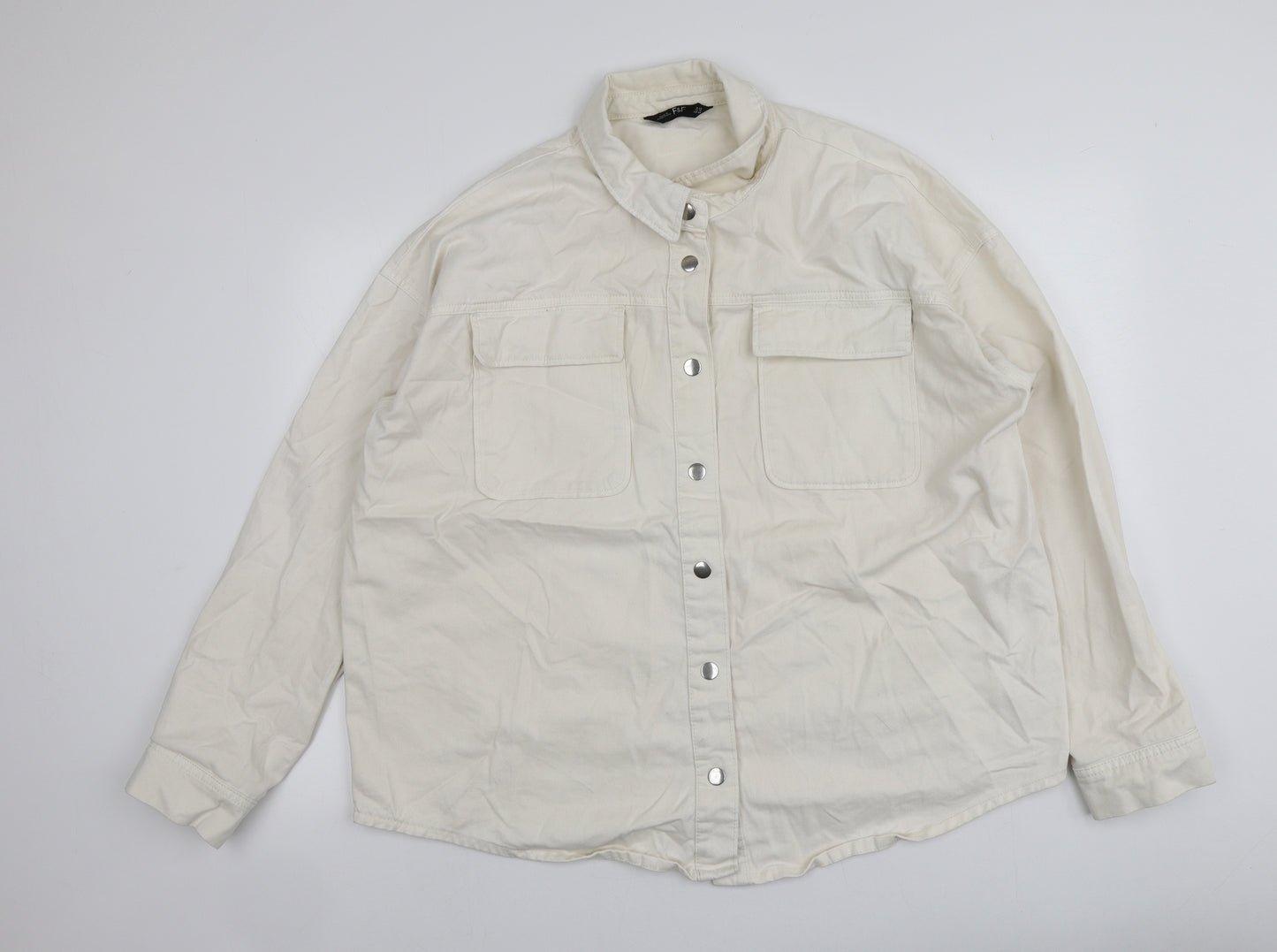 F&F Womens Ivory   Jacket  Size 20