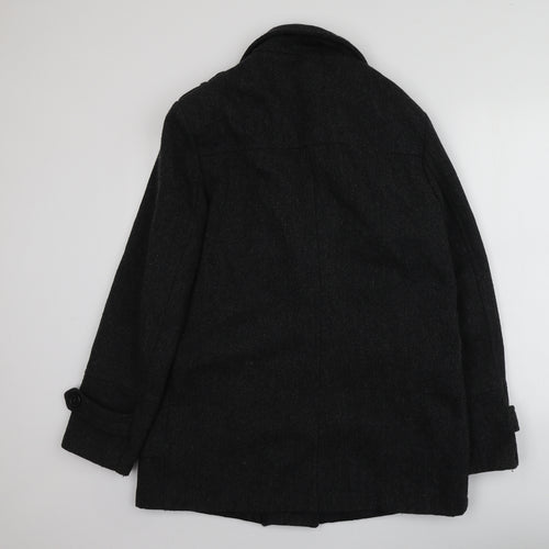 Kurt Muller Womens Grey   Overcoat Coat Size M