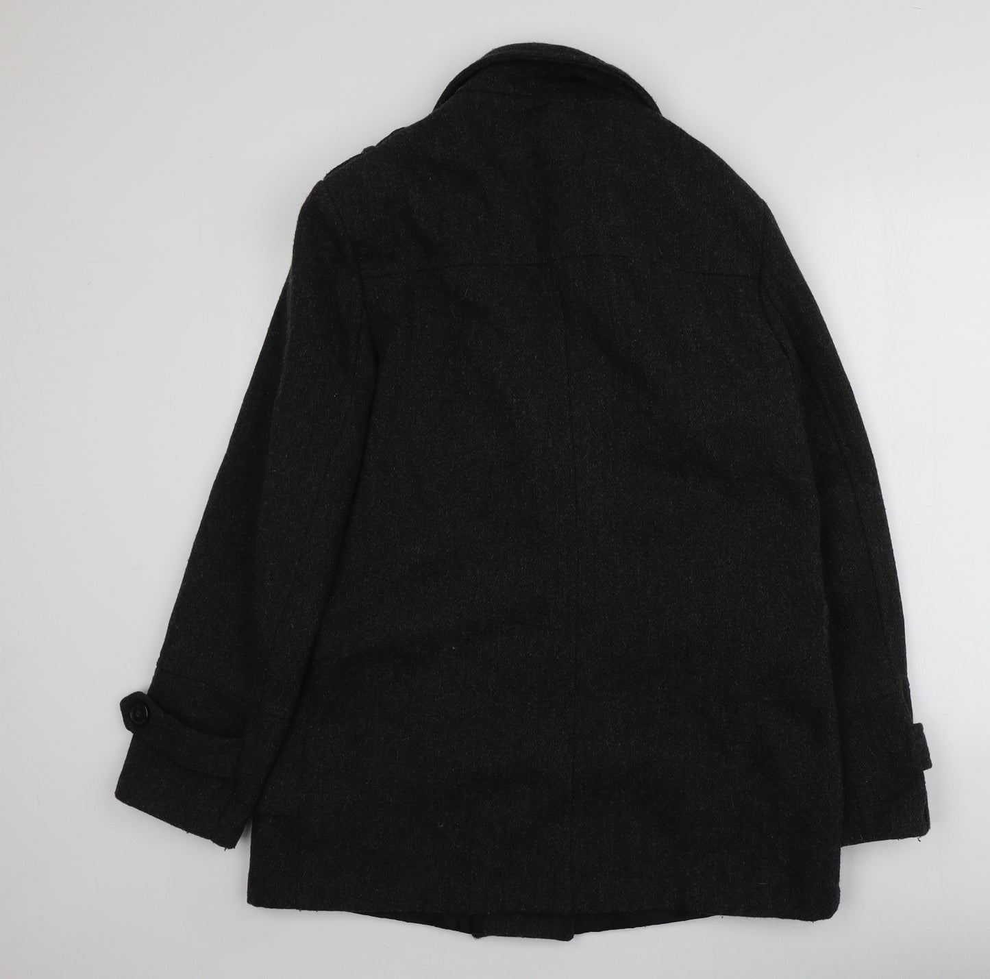 Kurt Muller Womens Grey   Overcoat Coat Size M