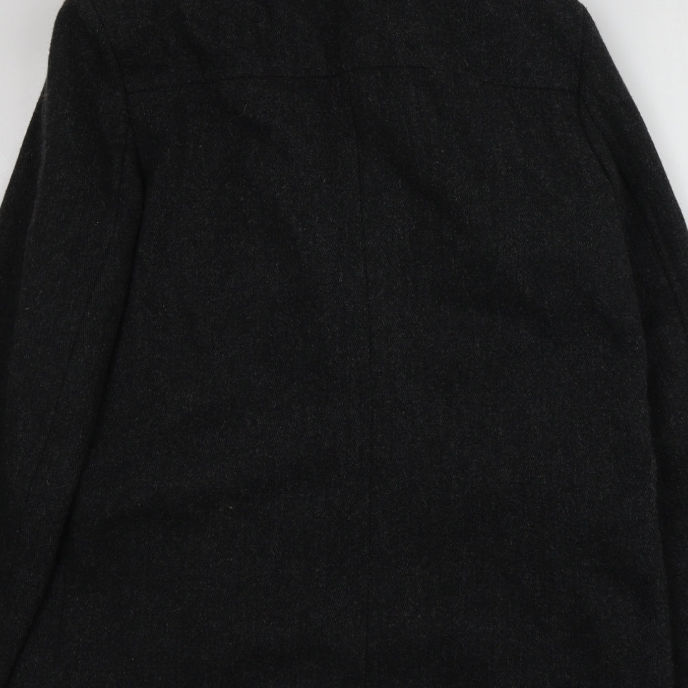 Kurt Muller Womens Grey   Overcoat Coat Size M