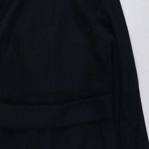 George Womens Blue   Overcoat Coat Size 8