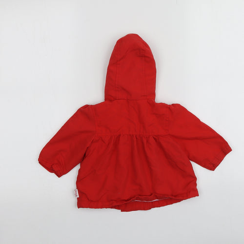 Disney  Red   Jacket  Size 3-6 Months