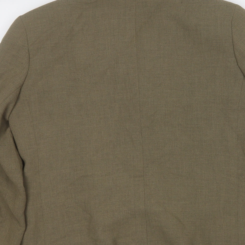 Wallis Womens Green   Jacket Blazer Size 12