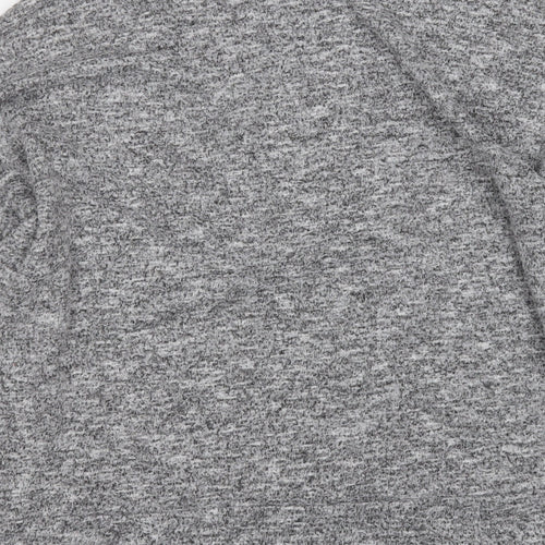 Dorothy Perkins Womens Grey Roll Neck  Polyester Pullover Jumper Size 10