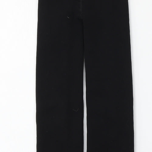 Primark Womens Black  Polyester Jogger Trousers Size S L25 in Regular