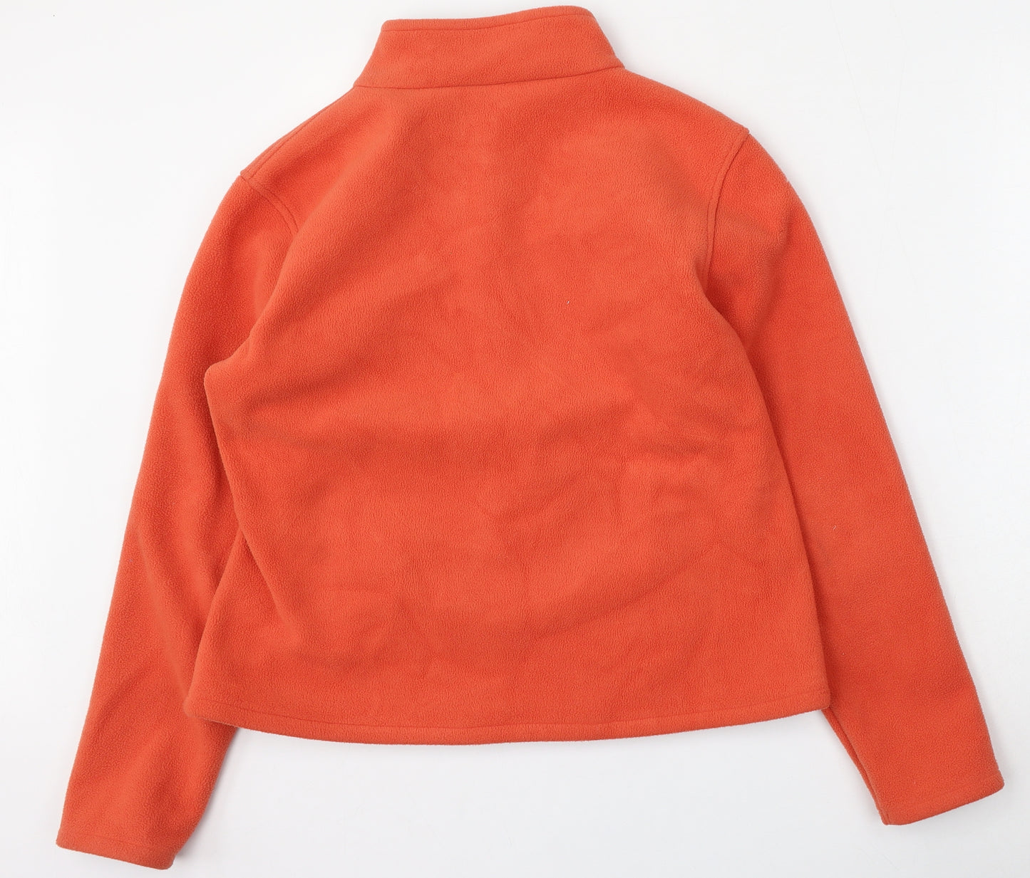 Principles Womens Orange  Polyester Pullover Sweatshirt Size 14  Snap