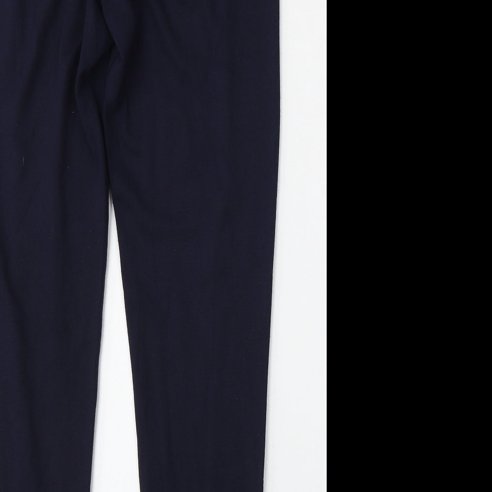 F&F Womens Blue  Viscose Jegging Trousers Size 14 L28 in Regular