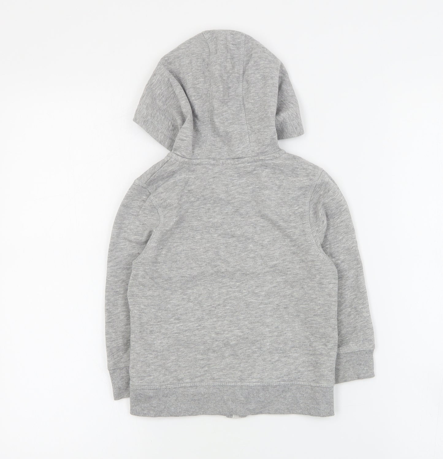 George Boys Grey  Cotton Full Zip Hoodie Size 2-3 Years  Zip