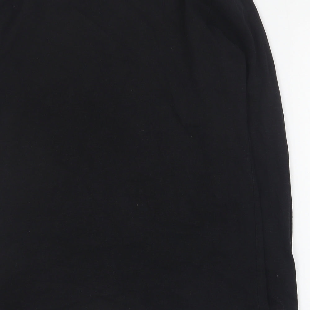 NEXT Boys Black  Cotton Pullover Sweatshirt Size 12 Years  Pullover
