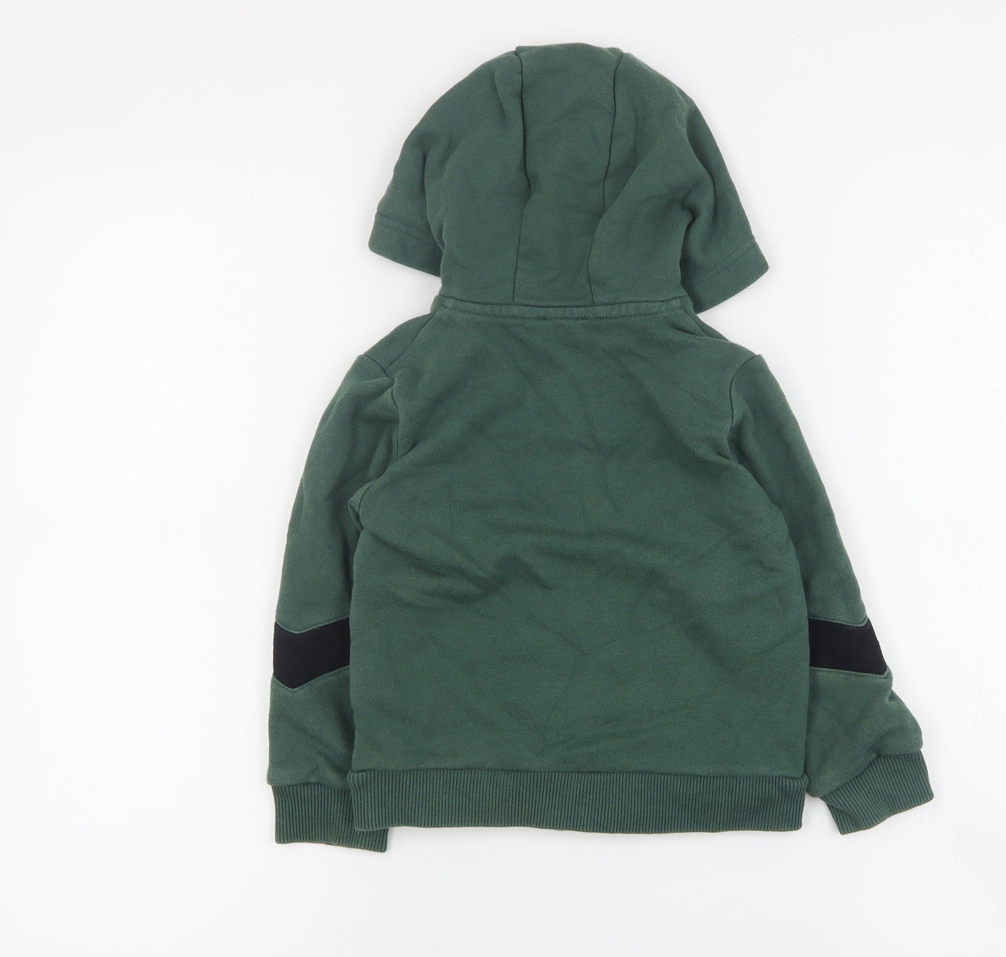 Paul Smith Boys Green  Cotton Full Zip Hoodie Size 4 Years  Zip