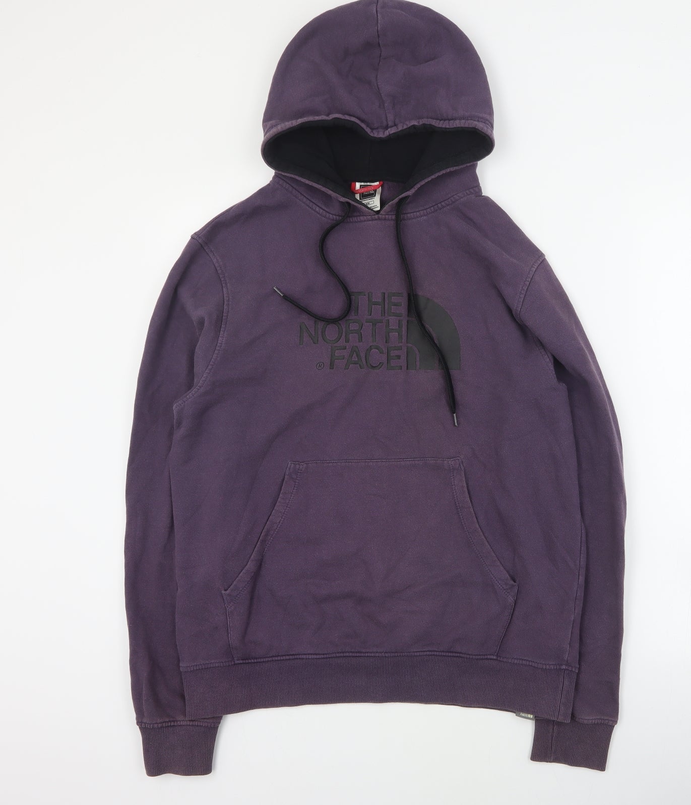 The Northface Mens Purple  Cotton Pullover Hoodie Size M