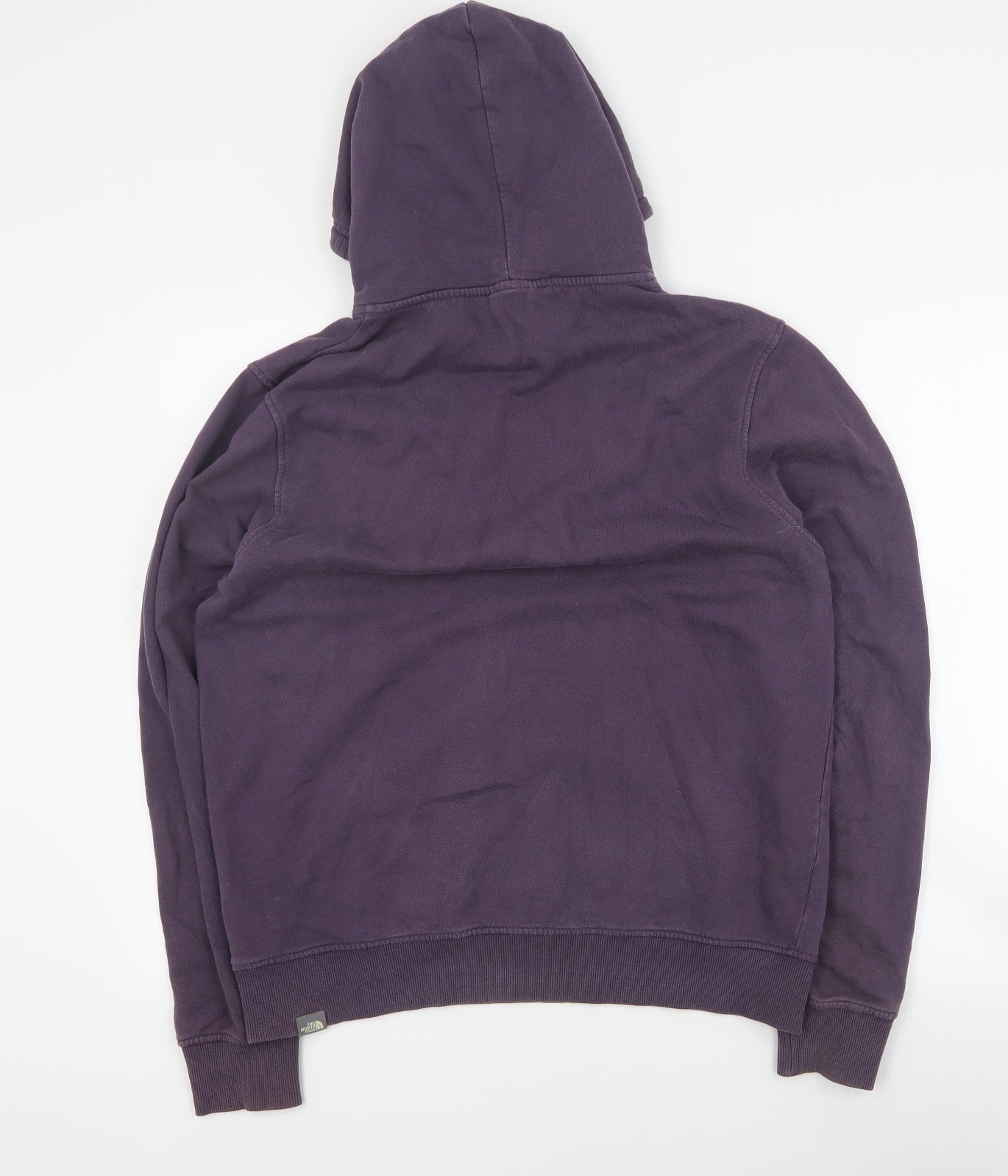 The Northface Mens Purple  Cotton Pullover Hoodie Size M
