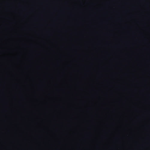 Bonmarché Womens Blue Collared  Viscose Pullover Jumper Size L