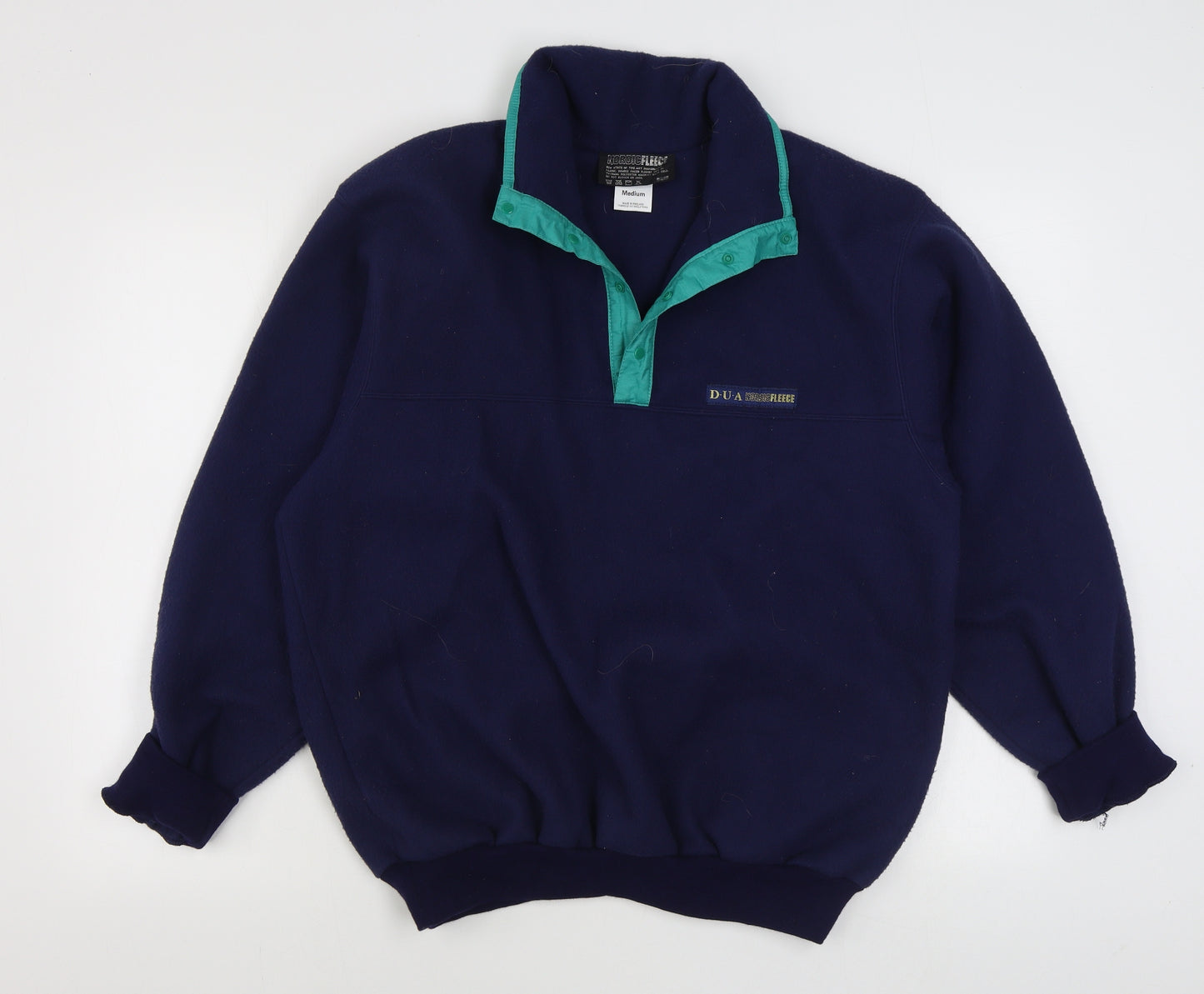 Nordic Fleece Mens Blue   Jacket  Size M  Zip