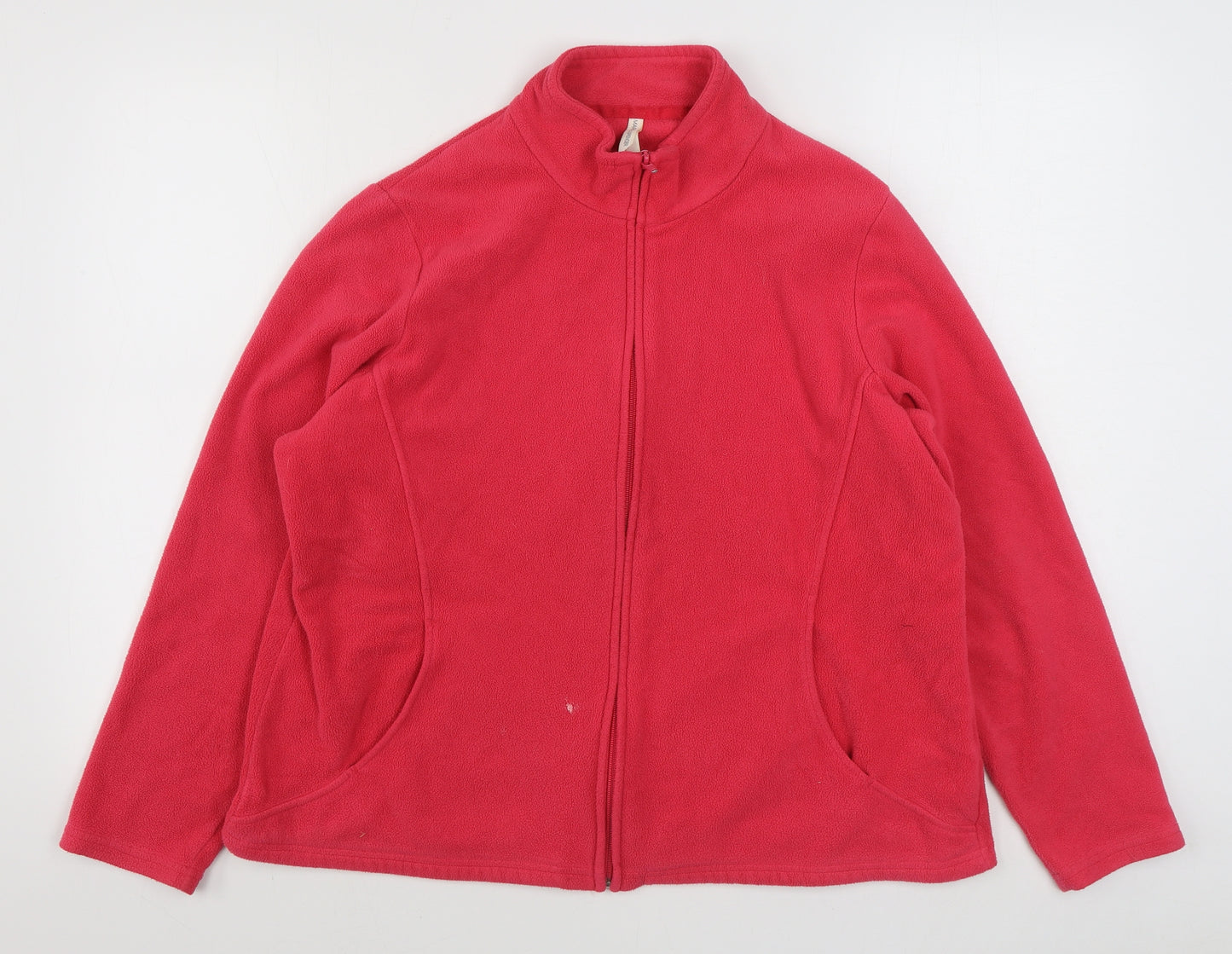 Marks and Spencer Womens Pink   Jacket  Size 22  Zip