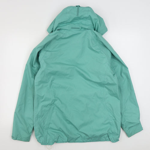 Regatta Womens Green   Rain Coat Coat Size 12  Zip