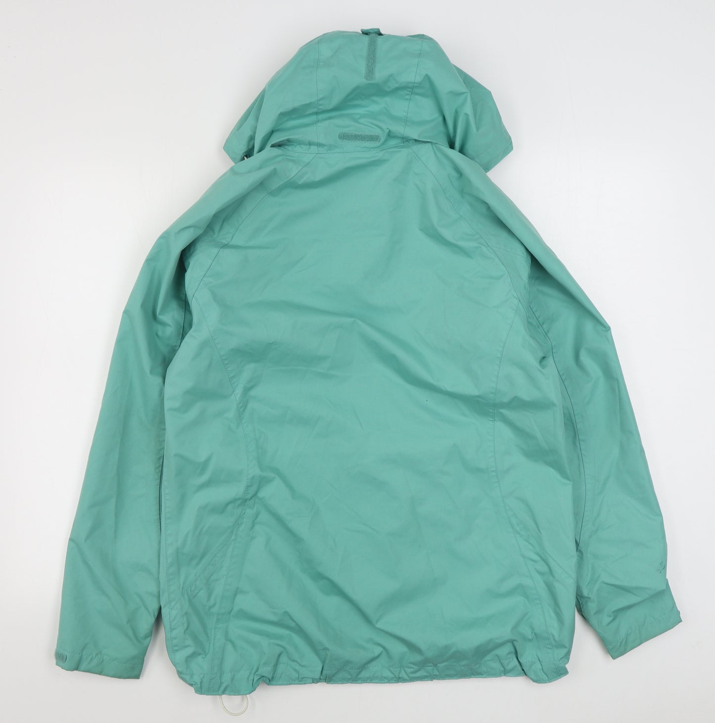 Regatta Womens Green   Rain Coat Coat Size 12  Zip
