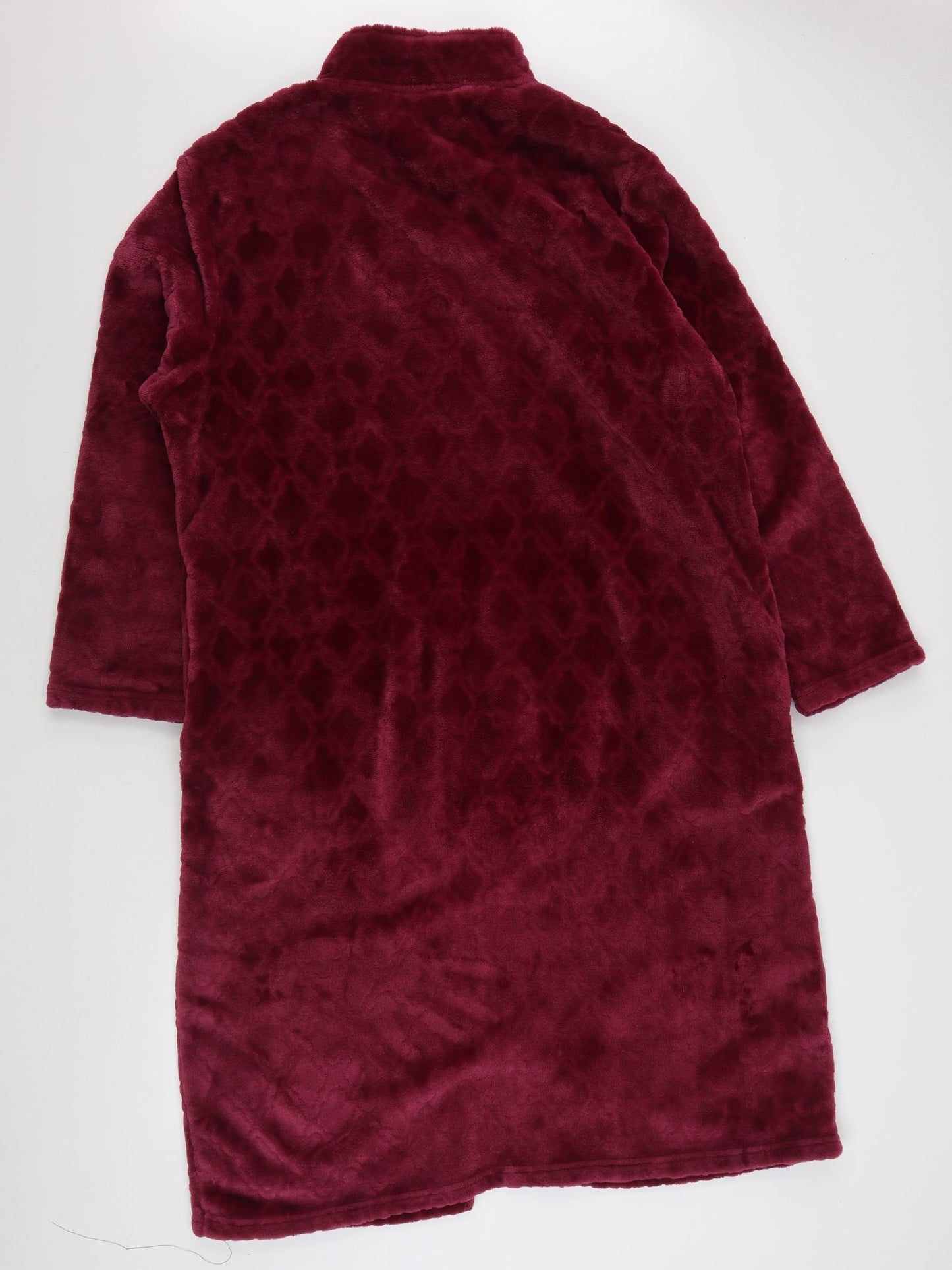 Preworn Womens Red  Polyester Top Gown Size L  Zip