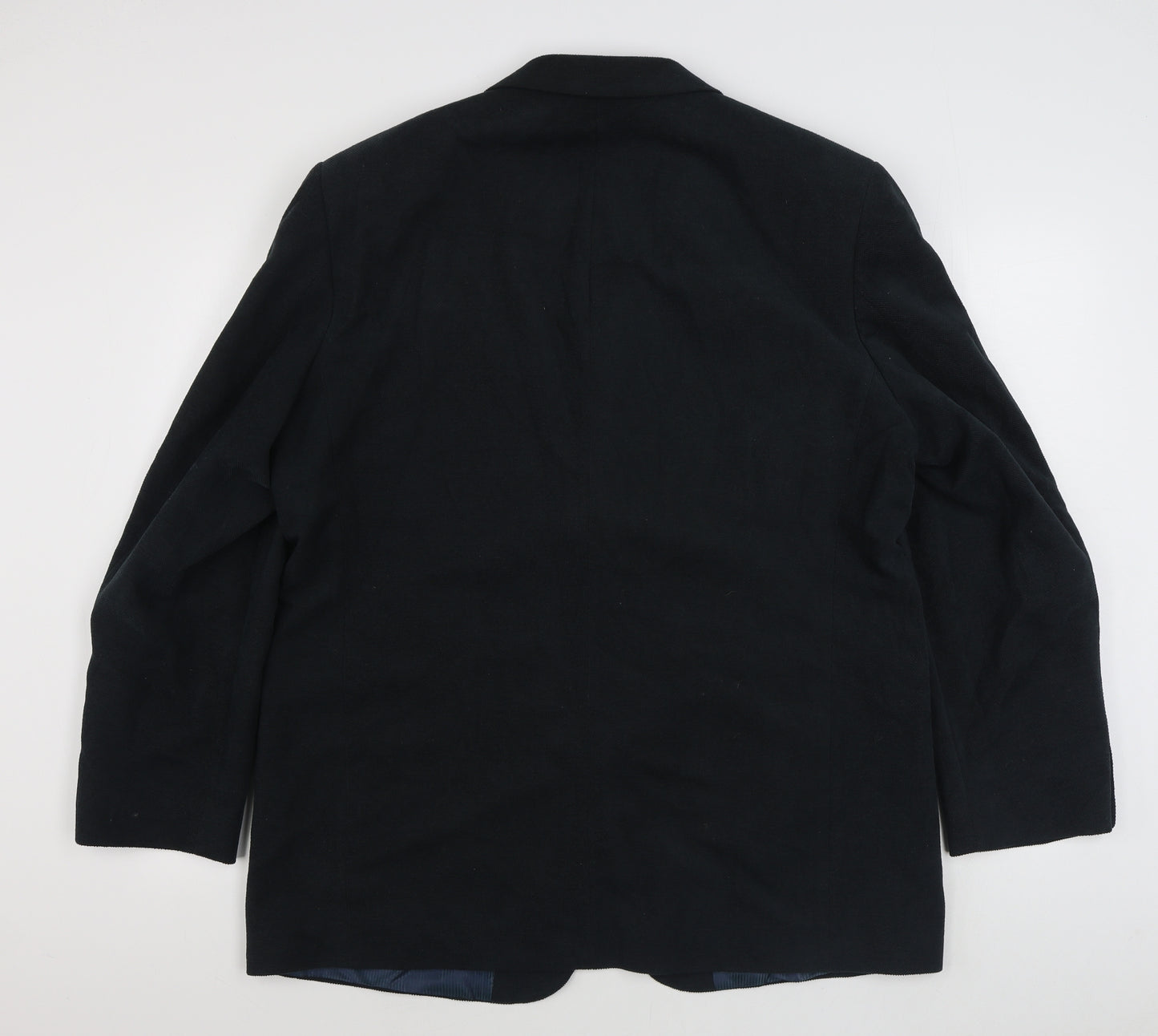 Marks and Spencer Mens Blue  Cotton Jacket Suit Jacket Size M