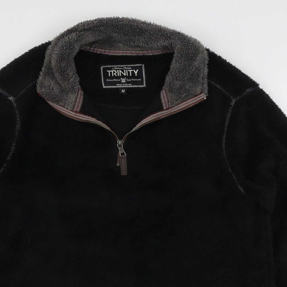 Trinity Mens Black   Jacket  Size M  Zip