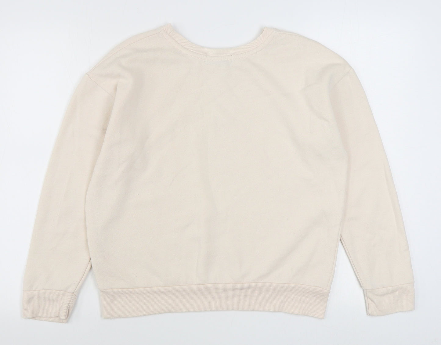 Primark Womens Pink  Cotton Pullover Sweatshirt Size 8  Pullover