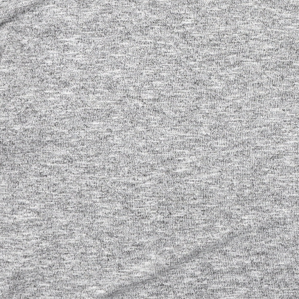 TU Womens Grey  Polyester Pullover Sweatshirt Size 14