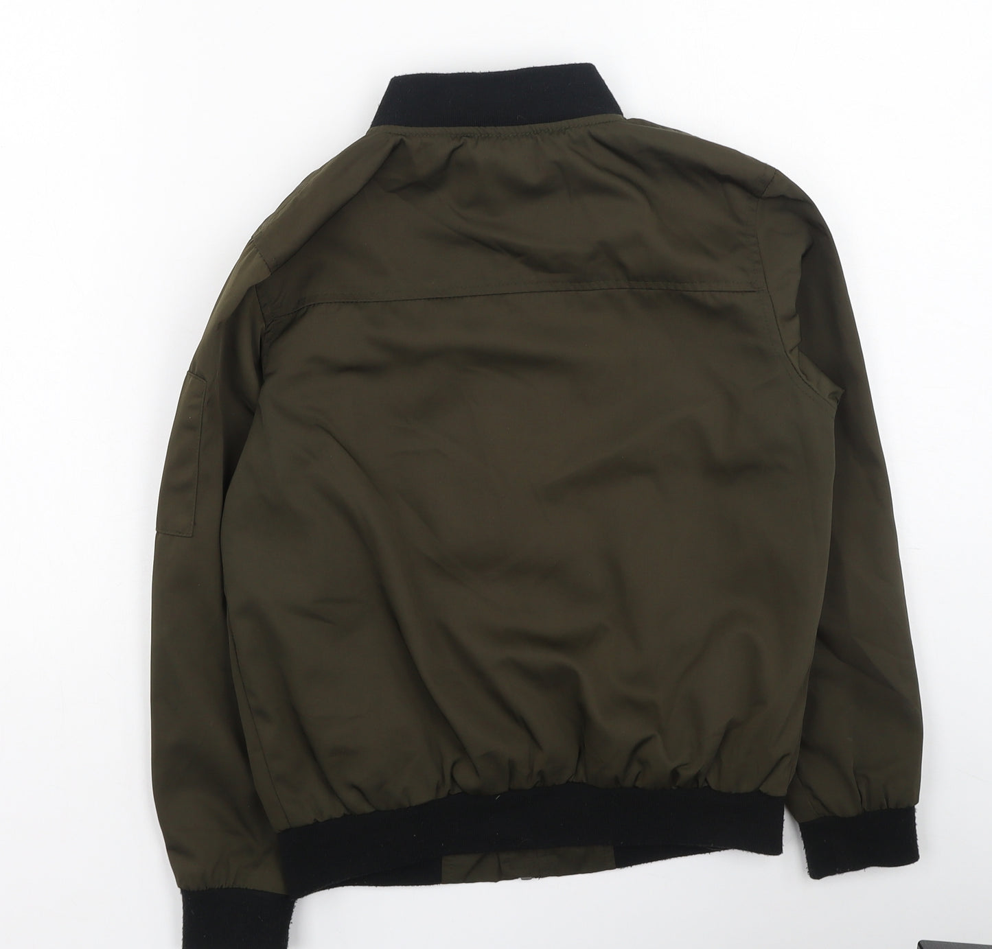 Primark  Boys Green   Basic Jacket Jacket Size 10-11 Years
