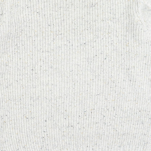George  Womens Beige Round Neck  Acrylic Pullover Jumper Size XL