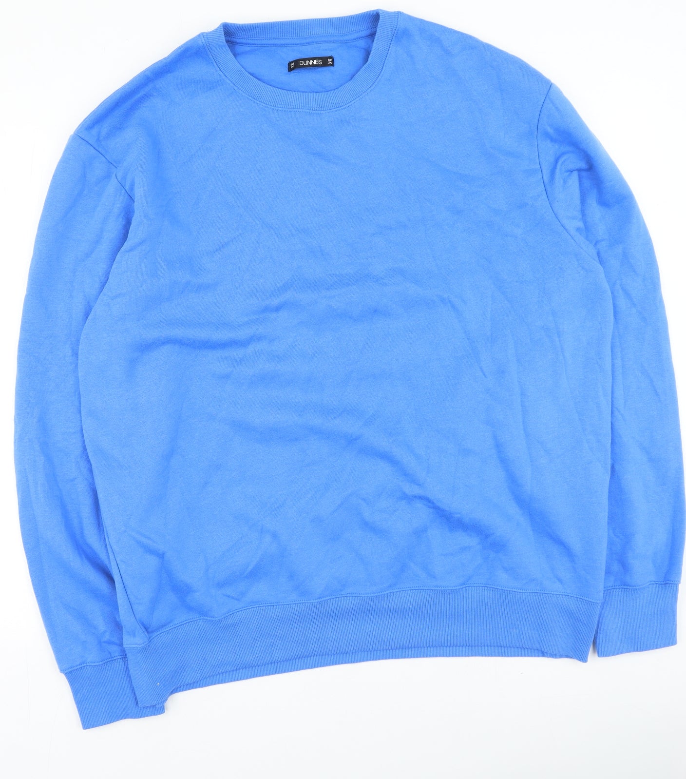 Dunnes Stores Mens Beige  Cotton Pullover Sweatshirt Size 2XL
