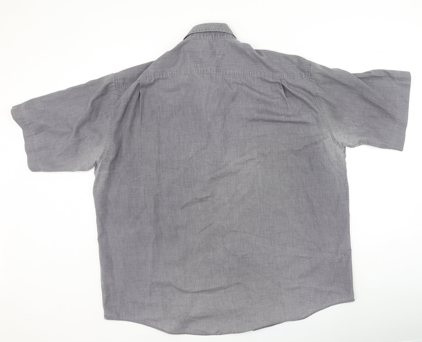 canda Mens Grey  Polyester  Polo Size 2XL Collared