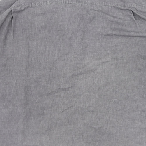 canda Mens Grey  Polyester  Polo Size 2XL Collared