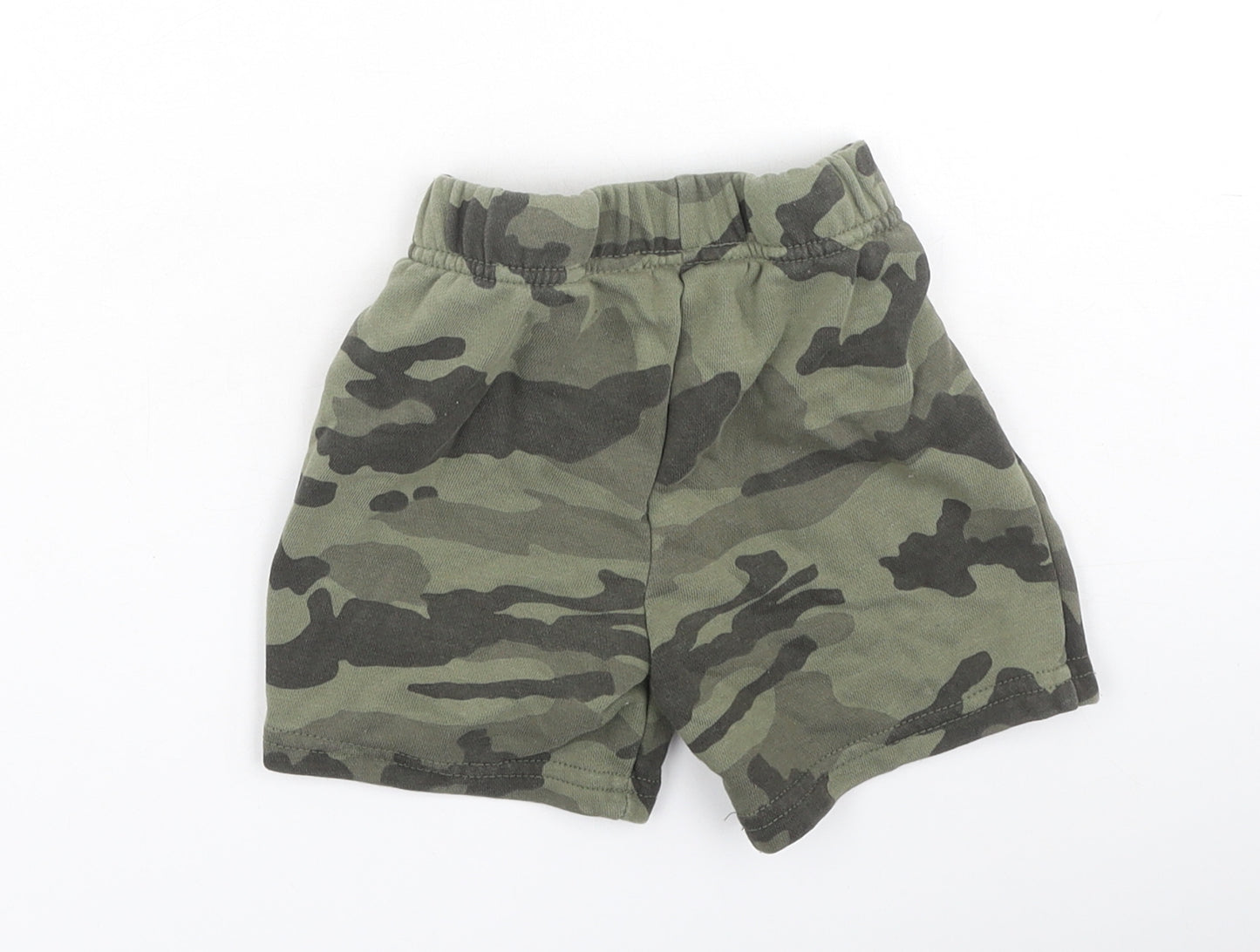 Primark  Baby Brown Camouflage Cotton Cropped Trousers Size 12-18 Months