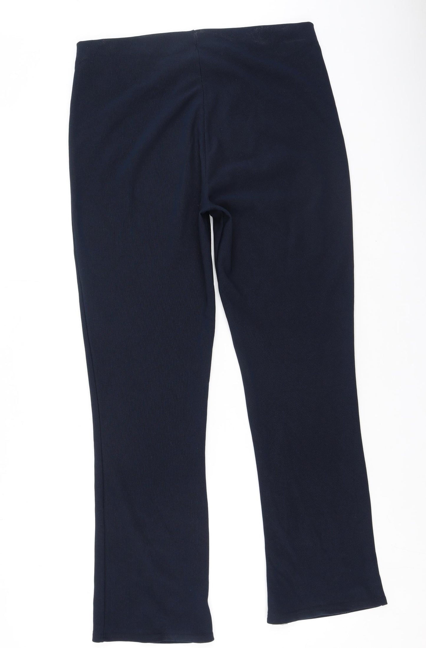 Preworn  Womens Blue  Polyester Jegging Trousers Size 16 L30 in Regular