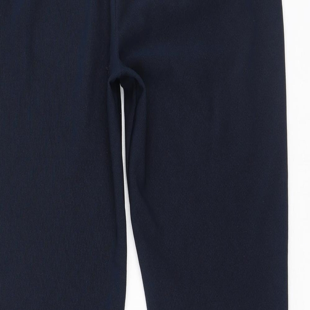 Preworn  Womens Blue  Polyester Jegging Trousers Size 16 L30 in Regular