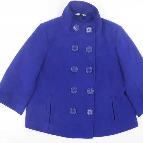 Joanna Hope Womens Blue   Jacket  Size 14  Button