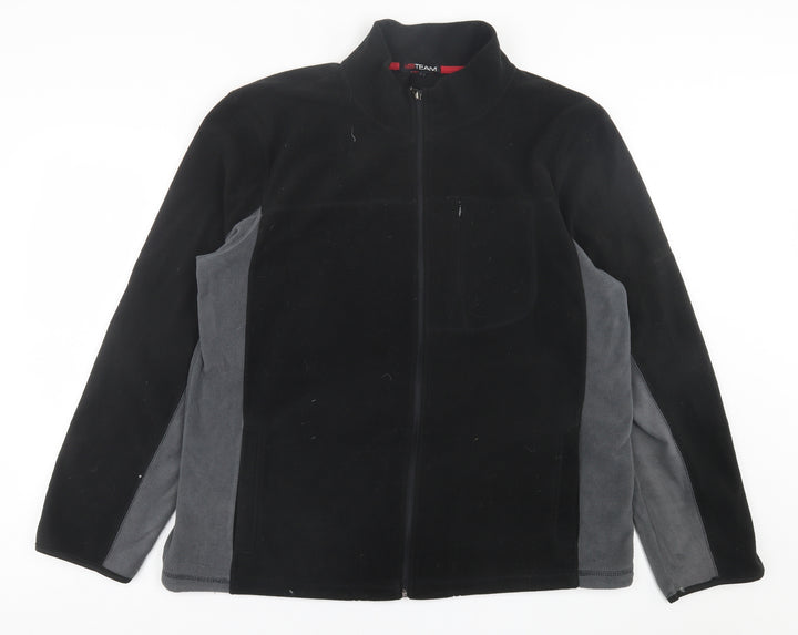 UrbanSpirit Mens Black Jacket Size L Zip