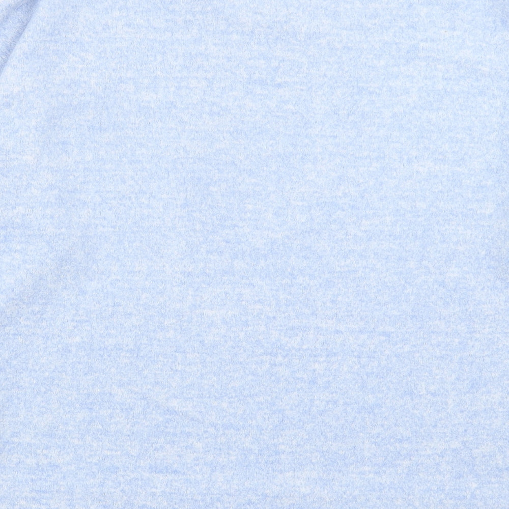 Stradivarius Womens Blue Crew Neck  Polyester Pullover Jumper Size XS
