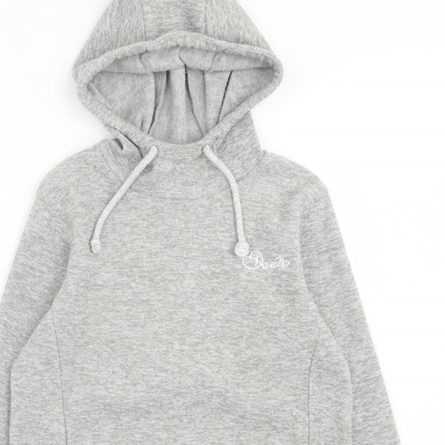 Dare 2B Womens Grey  Polyester Pullover Hoodie Size 12  Pullover