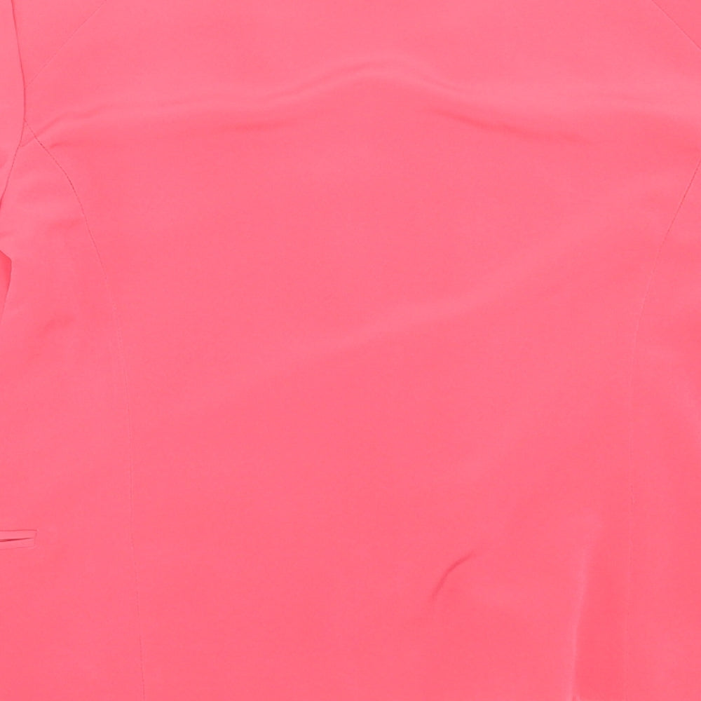 New Look Womens Pink   Jacket Blazer Size 10