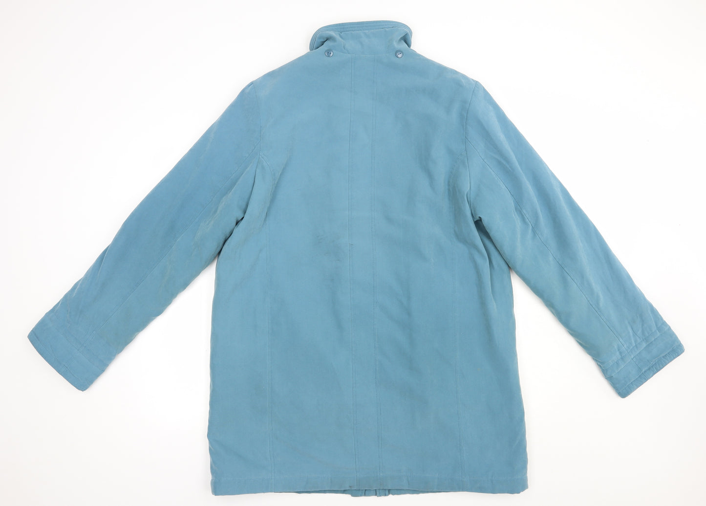 Klass Womens Green   Parka Coat Size L  Zip