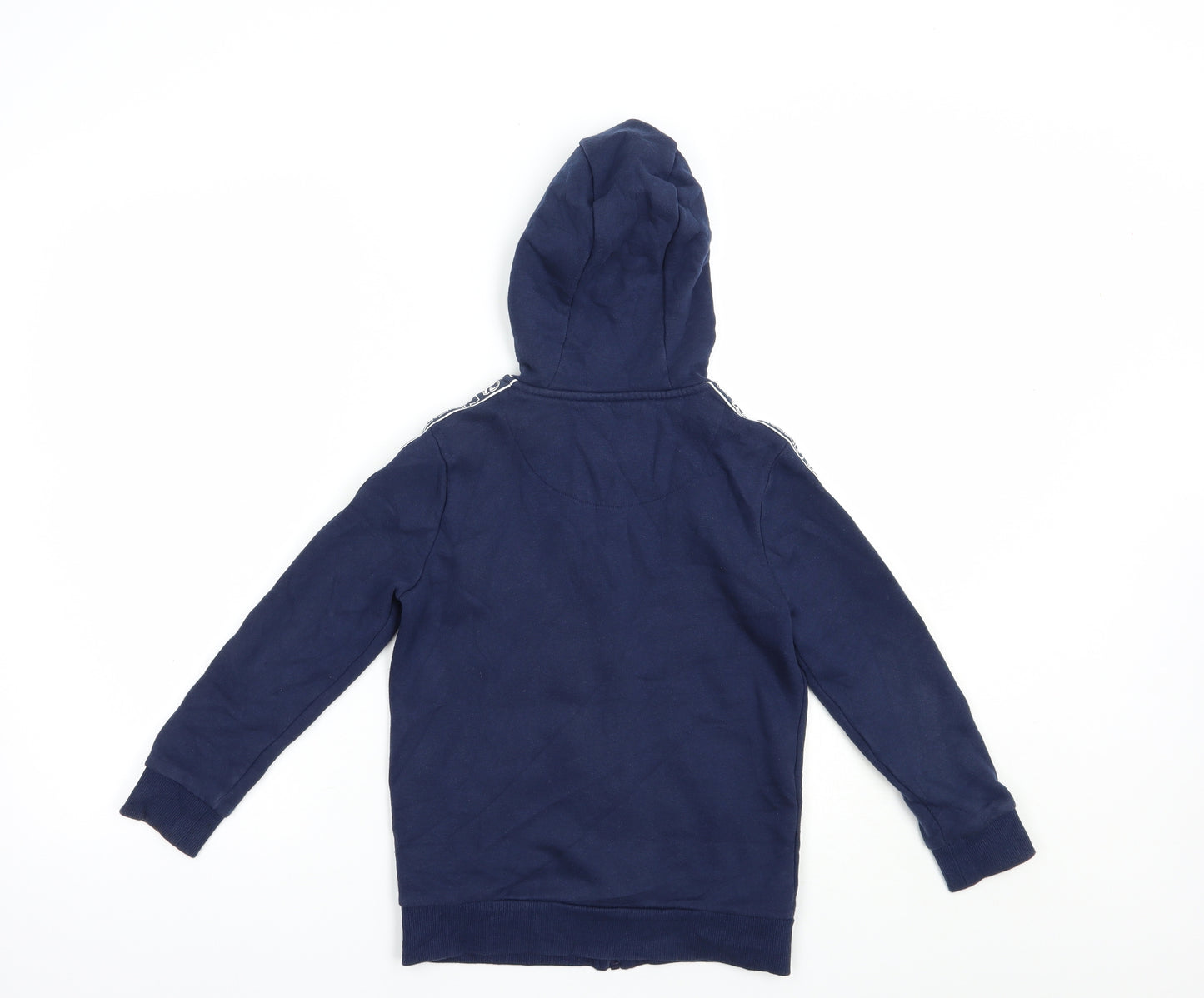 NERF Boys Blue  Cotton Full Zip Hoodie Size 7-8 Years  Zip