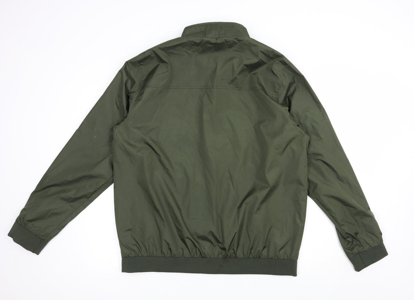 Harvey & Jones Mens Green   Bomber Jacket Jacket Size 2XL  Zip