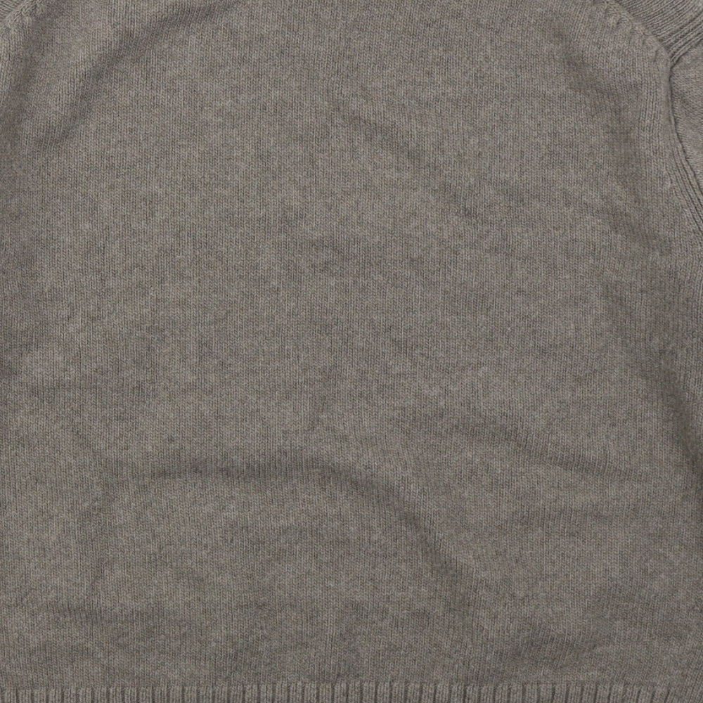 H&M Womens Grey Roll Neck  Polyester Pullover Jumper Size L